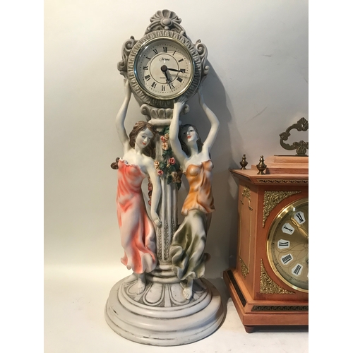 250 - 2 Mantel Clocks