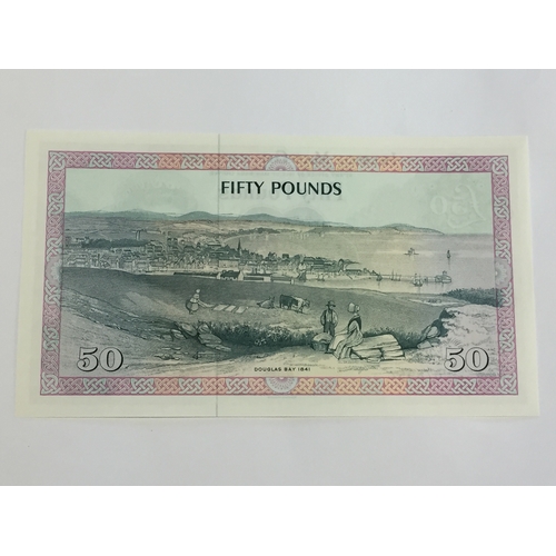 515 - Isle Of Man Fifty Pound Note In Uncirculated Condition.