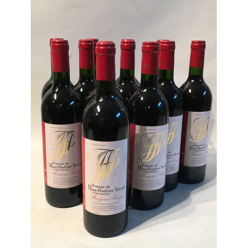 565 - 12 Bottles Of Red Vintage Wine 1998 Domaine Du Haut-Poulvere Tirecul