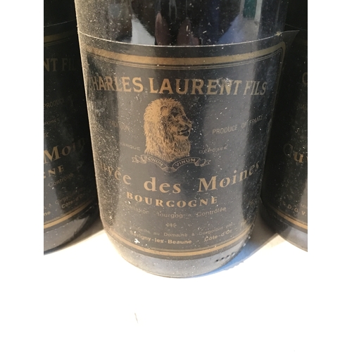 593 - 10 Bottles Of 1980 Charles Laurent Fils Cuvee Des Maines Bourgogne