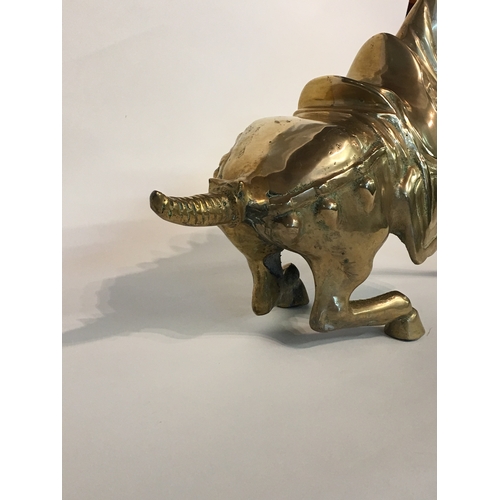 395 - Chinese Bronze Tang Horse Measures 44x36cm