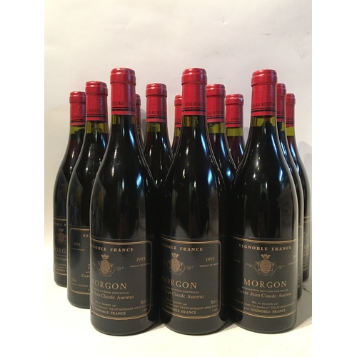 580 - 12 Bottles Of Morgon Red Wine 1993