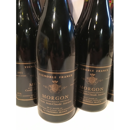 580 - 12 Bottles Of Morgon Red Wine 1993