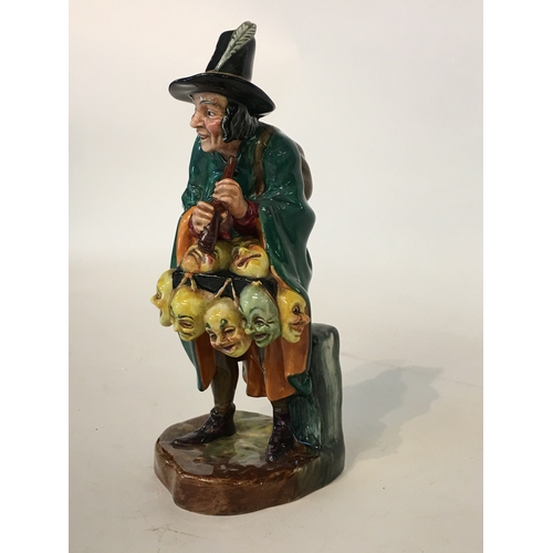 447 - Royal Doulton 'The Mask Seller' Figurine