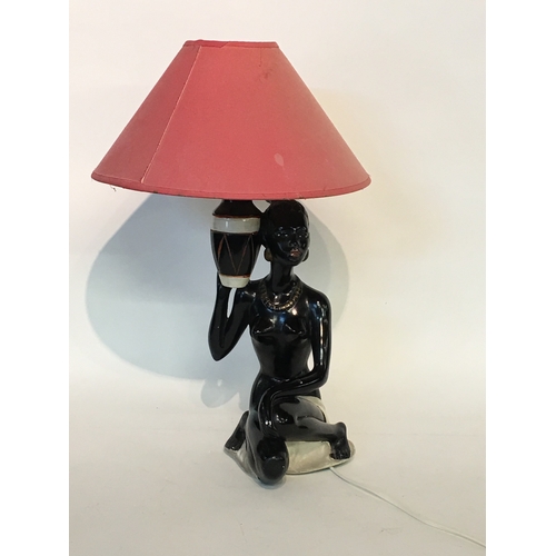 457 - Blackamoor Lamp