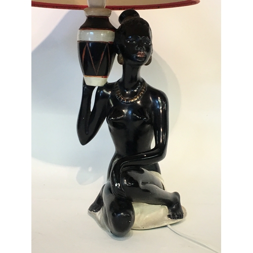 457 - Blackamoor Lamp