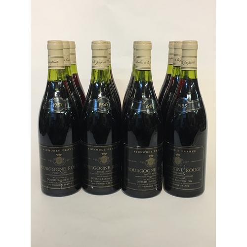 573 - 12 Bottles Of Bourgogne Rouge 1985 Vintage Wine.