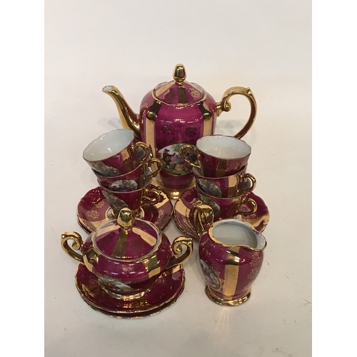 328 - Good Quality Limoges Miniature Tea Set