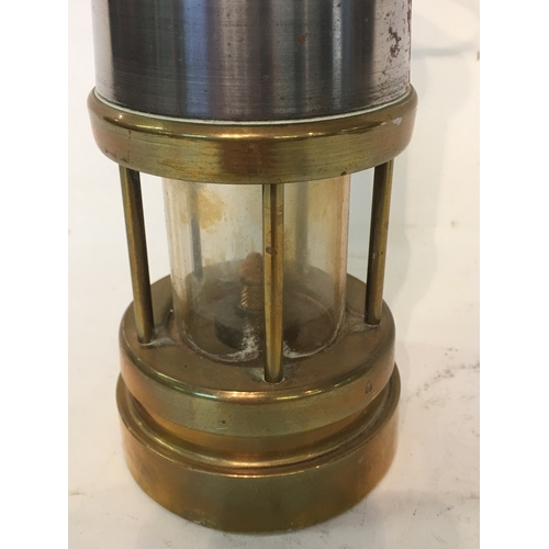 258 - Welsh Miners Lamp / Lantern Measures 22x9cm