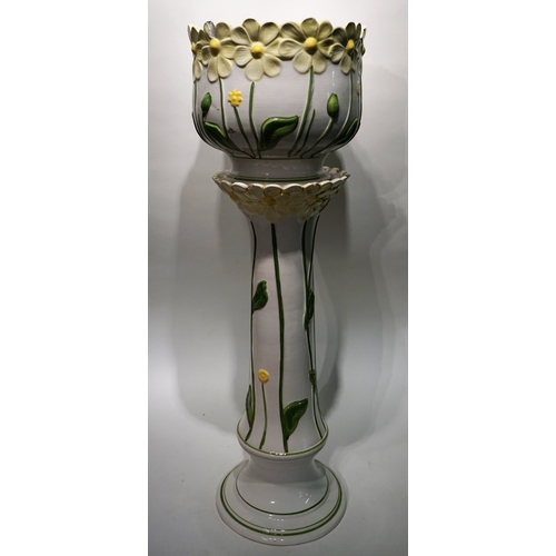 57 - Ceramic Jardinière  height 78cm