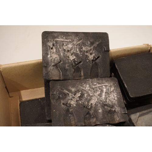 286 - Box of Various Toy Soldier Moulds.