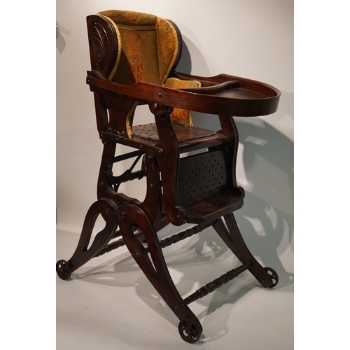 22 - Metamorphic childs high chair