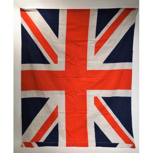 289 - WW2 Era Cotton Union Jack Flag 85cm x 106cm