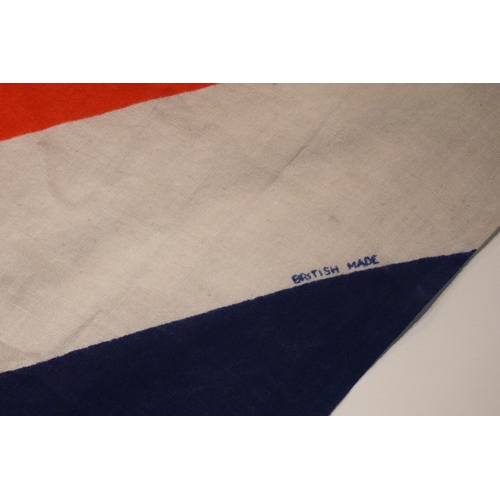 289 - WW2 Era Cotton Union Jack Flag 85cm x 106cm