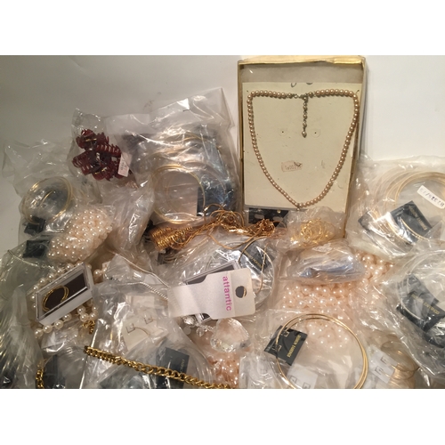 210 - Quantity of new old stock fashion/dress jewellery