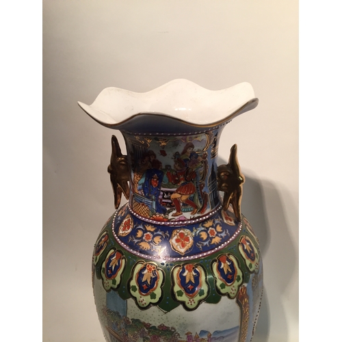 203 - Chinese vase 45cm high