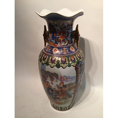 203 - Chinese vase 45cm high