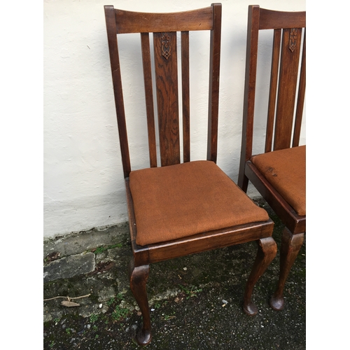 24 - 4 x chairs 40cm x 42cm x 94cm