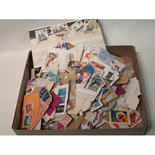 233 - Box of various unresearched stamps