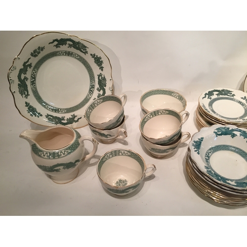 407 - Royal cauldon  Bristol Ironstone Cups Saucers Plates Etc