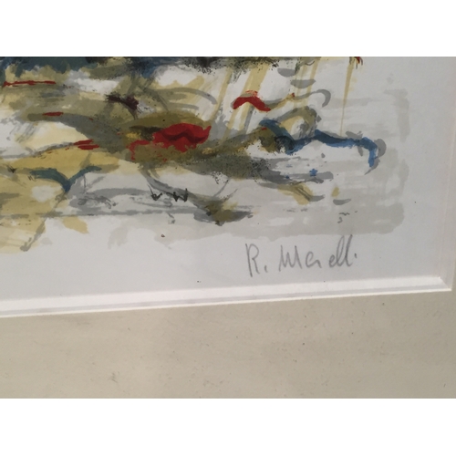 83 - Signed Watercolour 79x67