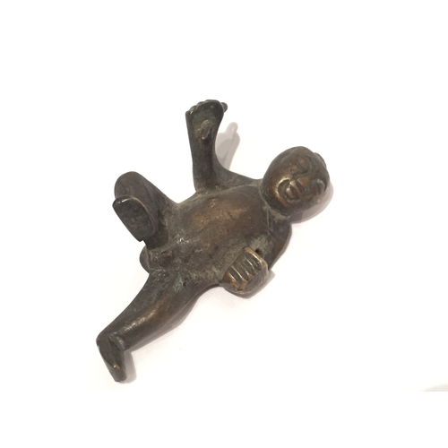 114 - Oriental Bronze figure
