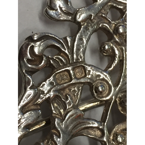 123 - Silver Nurses buckle