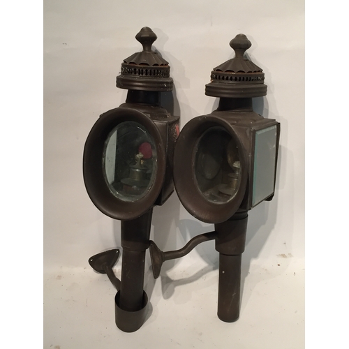 133 - Pair Of Limehouse Lamp Company Carrage Lamps