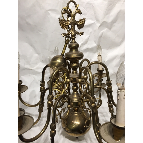 68 - Large flemish chandelier