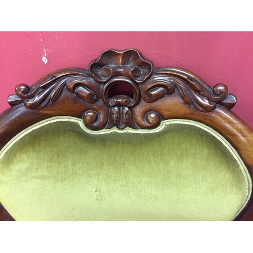 22 - Carved Wood French Chair