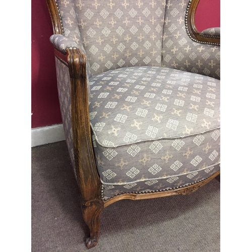 40 - French Wingback chair