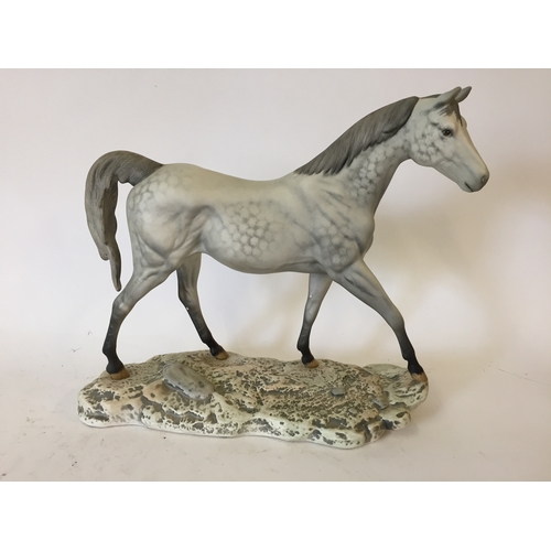 118 - Beswick Dapple Grey horse 28cm high