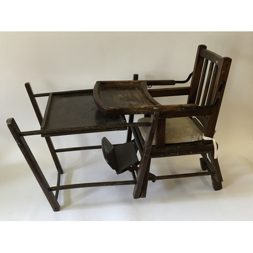 57 - Metamorphic childs chair