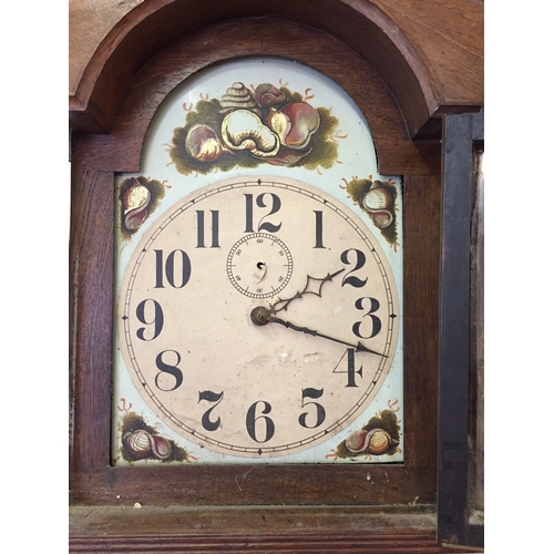 117 - Long case  clock 211cm tall