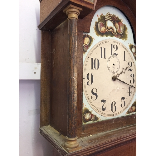 117 - Long case  clock 211cm tall