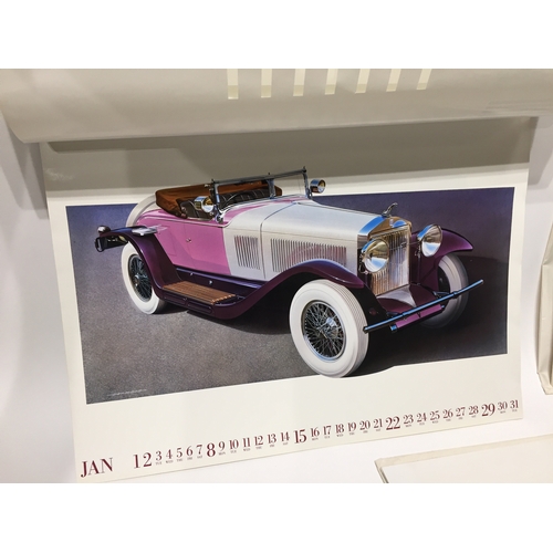 154 - 3 Original  Ford 80,s / 90,s calendars