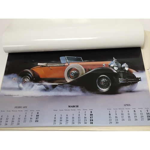 154 - 3 Original  Ford 80,s / 90,s calendars