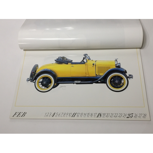 157 - 3 Original  Ford 90,s calendars