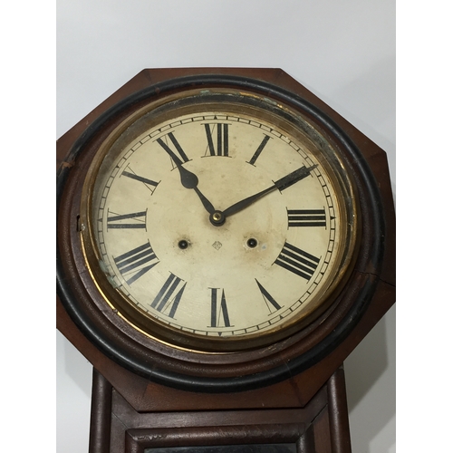 161 - Vintage wall hanging clock