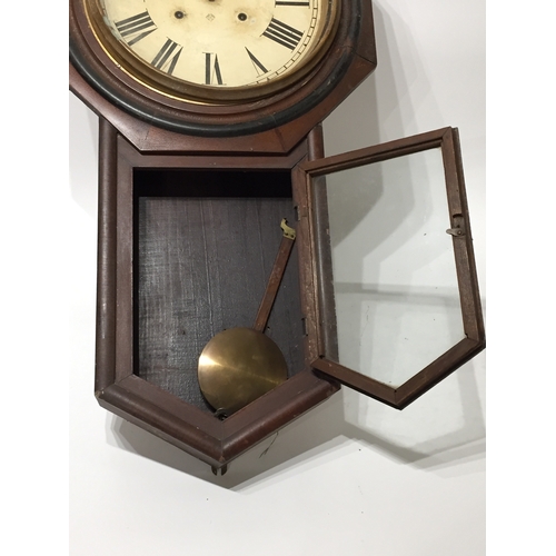 161 - Vintage wall hanging clock