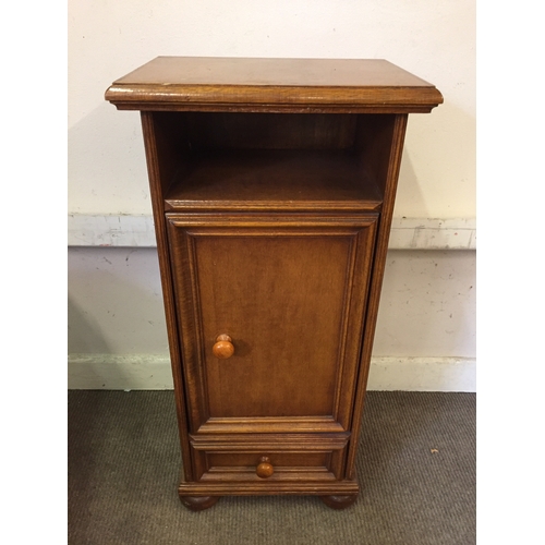 39 - Vintage wooden pot cupboard 76cm tall