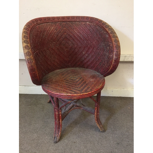 23 - Vintage Wicker Chair