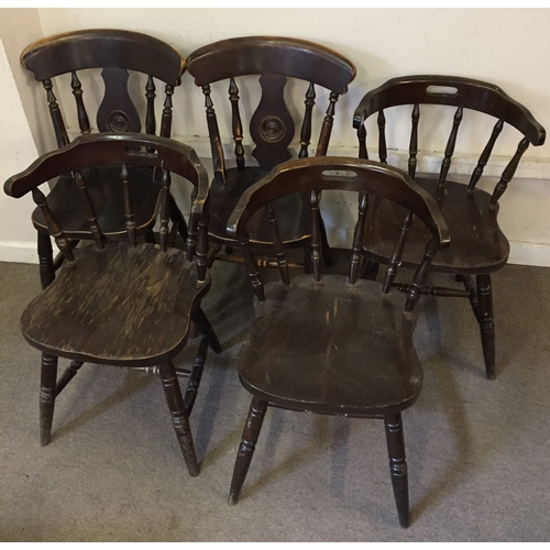 42 - 5 Pub chairs