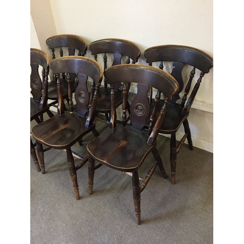 43 - 6 Pub chairs