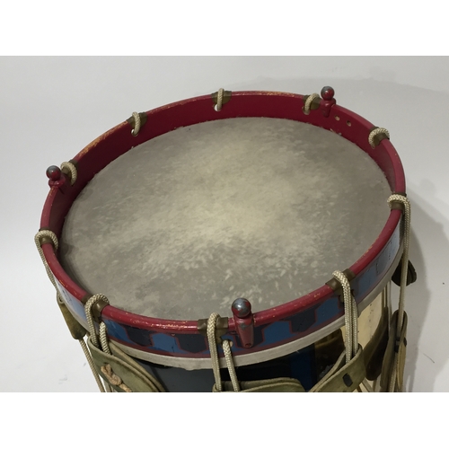 254 - RAF Military Bandsman's  Drum 36.5cm tall 37cm diameter