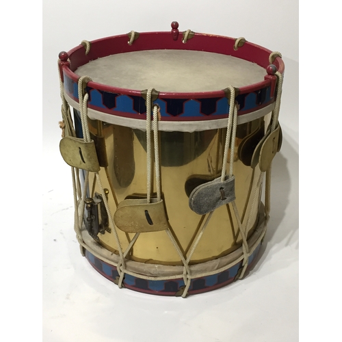 254 - RAF Military Bandsman's  Drum 36.5cm tall 37cm diameter