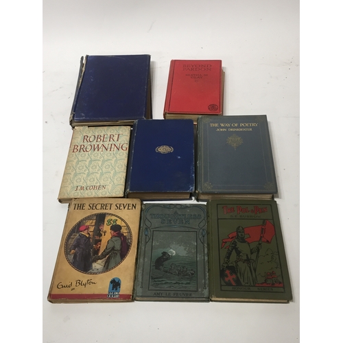 399 - Small Group Of Vintage Books To Include, The Secret Seven The Thoughtless Seven , Tre Pol And Pen Et... 