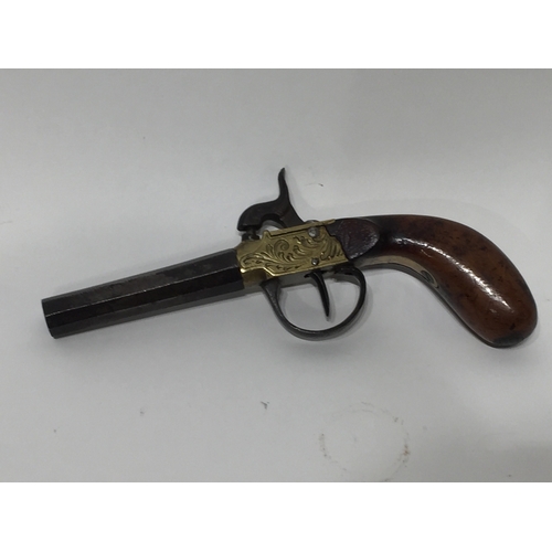 167 - A small percussion cap pistol