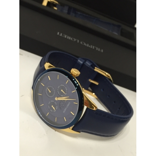 121 - New in box Filippo loreti watch with new in box strap