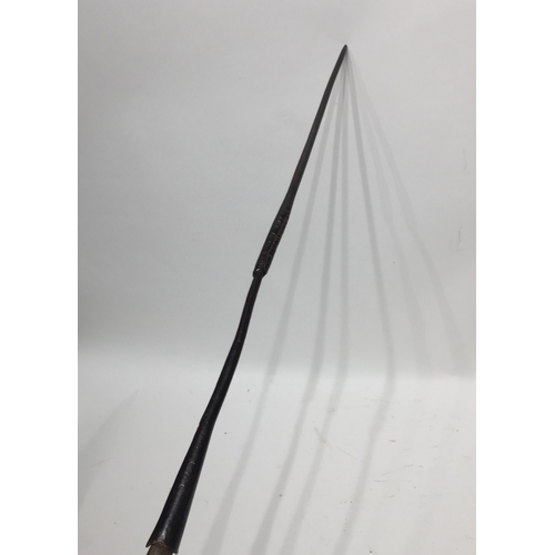 156 - Similar To Previous Lot Tribal  Spear.184 cms